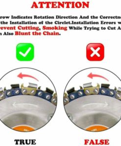 Angle grinder chain plate