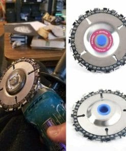 Angle grinder chain plate