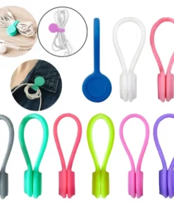 Snap-On Magnetic Cable Ties