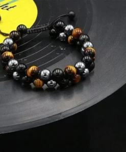 Double-layered Gemstone Bracelet