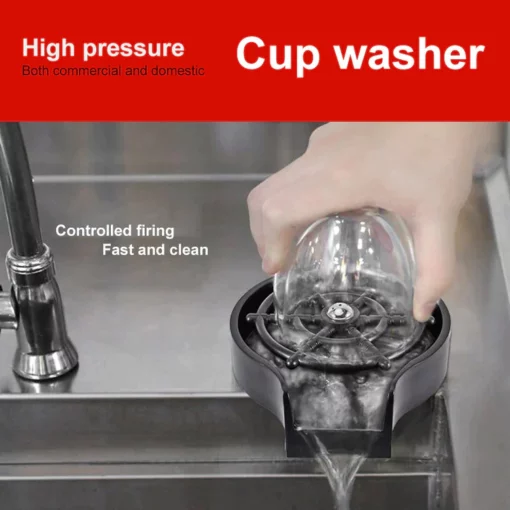 High Pressure Faucet Glass Washer