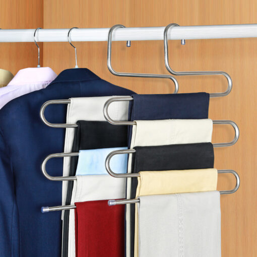 5 слоя закачалки за дрехи от неръждаема стомана