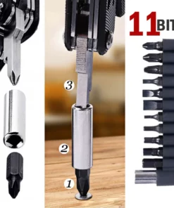 Multitool Pliers Set with Screwdriver Bits