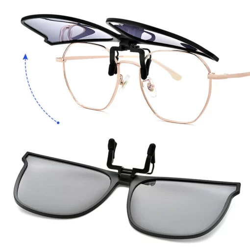 Bag-ong Polarized Clip Sa Flip Up Sunglasses