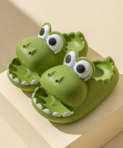 Kids Beach Dinosaur Slippers
