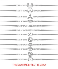 Car Hood Highly Reflective Car Sticker