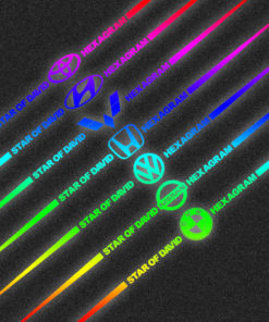 Car Hood Highly Reflective Car Sticker