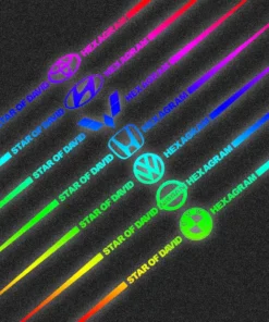 Car Hood Highly Reflective Car Sticker