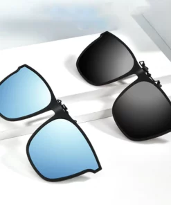 New Polarized Clip On Flip Up Sunglasses