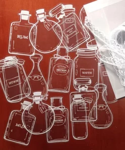 Transparent Dried Flower Bookmarks