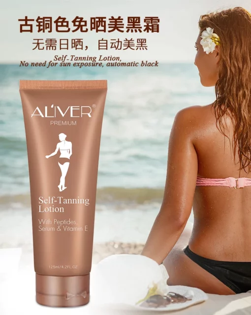 Aliwer Self Tanning Body Lotion Cream