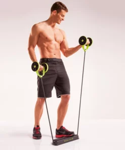 4 Wheels Roller Abdominal Pull Rope