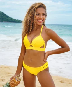 Push Up Bandage Bikini Takeoff Sets For Women