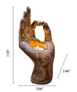 Buddha Yoga Relaxing Meditation Candle Holder
