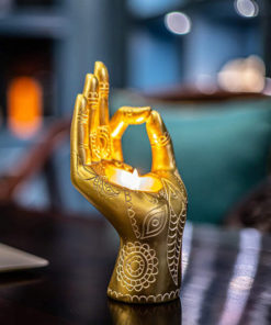Buddha Yoga Relaxing Meditation Candle Holder