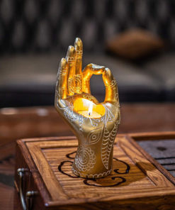 Buddha Yoga Relaxing Meditation Candle Holder
