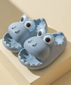 Kids Beach Dinosaur Slippers