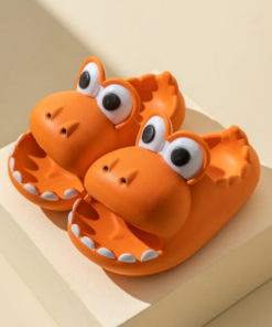 Kids Beach Dinosaur Slippers
