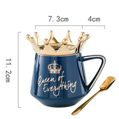 Tazza di caffè in ceramica Queen of Everything