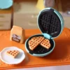 Dollhouse Kitchen Mini Toaster Miniature Food Toy Model