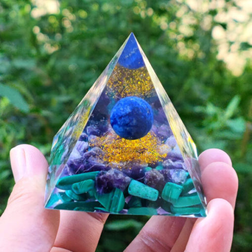Piramida Energetică a Universului Cristal Natural Creativ