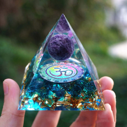 Kreatiewe Natuurlike Kristal Heelal Energie Piramide