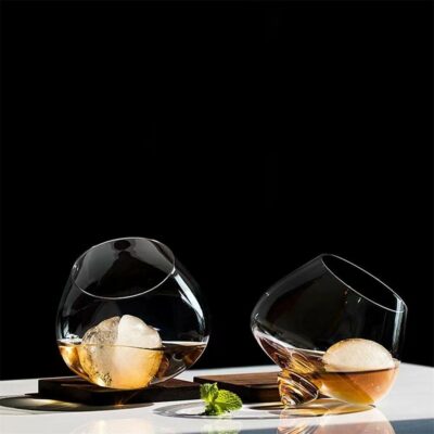 Creative Irregular Whiskey Glass