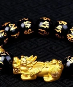 Black 24k Piao Gold Bracelet