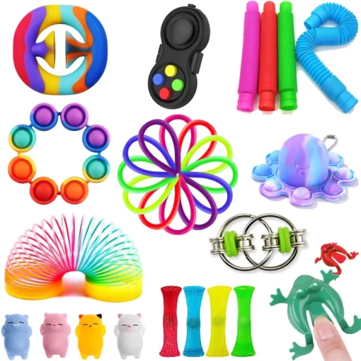 Sensoorsed stressivastased mänguasjad Figet täiskasvanutele ja lastele