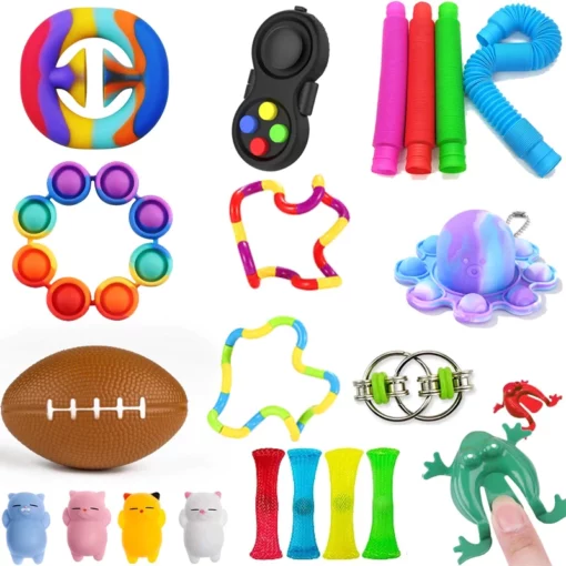 Sensoorsed stressivastased mänguasjad Figet täiskasvanutele ja lastele