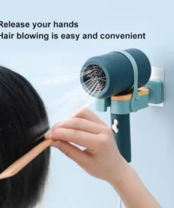 Free Punch Hair Dryer Stand
