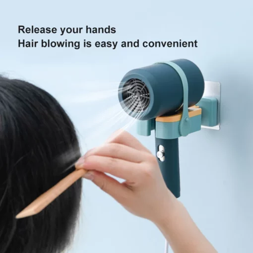 Free Punch Hair Dryer Stand