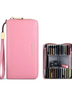 Anti-Credit Card Fraud Multi Compartment Wallet