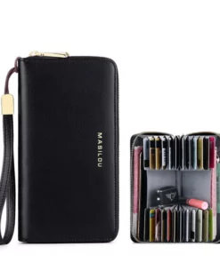 Anti-Credit Card Fraud Multi Compartment Wallet