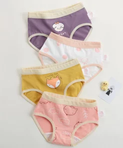 Kids Cotton Anime Girl Panties
