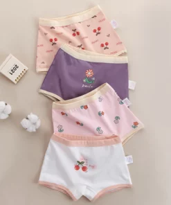 Kids Cotton Anime Girl Panties
