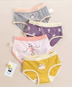 Kids Cotton Anime Girl Panties