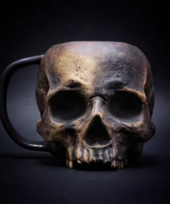 Gothic Realistic Skull Mug