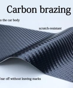 Carbon Car Door Sills Stickers