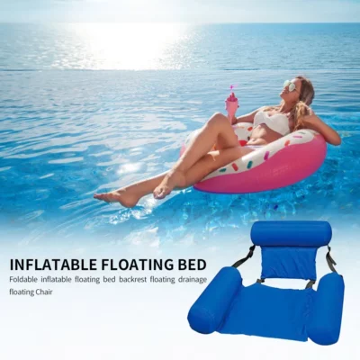 Swimming Floating Bed and Lounge Chair