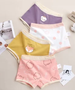 Kids Cotton Anime Girl Panties