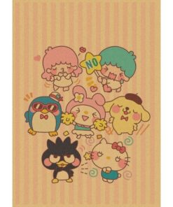 My Melody Wallpaper Poster Stickers