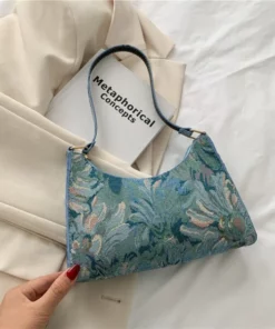 Simple And Stylish Plaid Bag