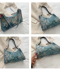 Simple And Stylish Plaid Bag