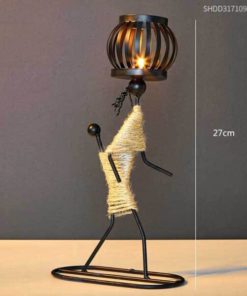 Creative Beautiful Nordic Iron Candle Holder