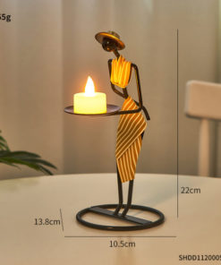 Creative Beautiful Nordic Iron Candle Holder