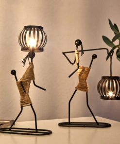Creative Beautiful Nordic Iron Candle Holder