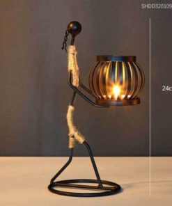 Creative Beautiful Nordic Iron Candle Holder