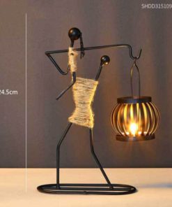 Creative Beautiful Nordic Iron Candle Holder