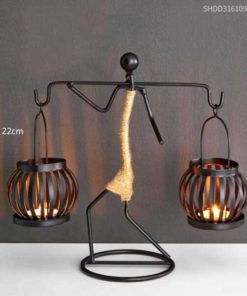 Creative Beautiful Nordic Iron Candle Holder